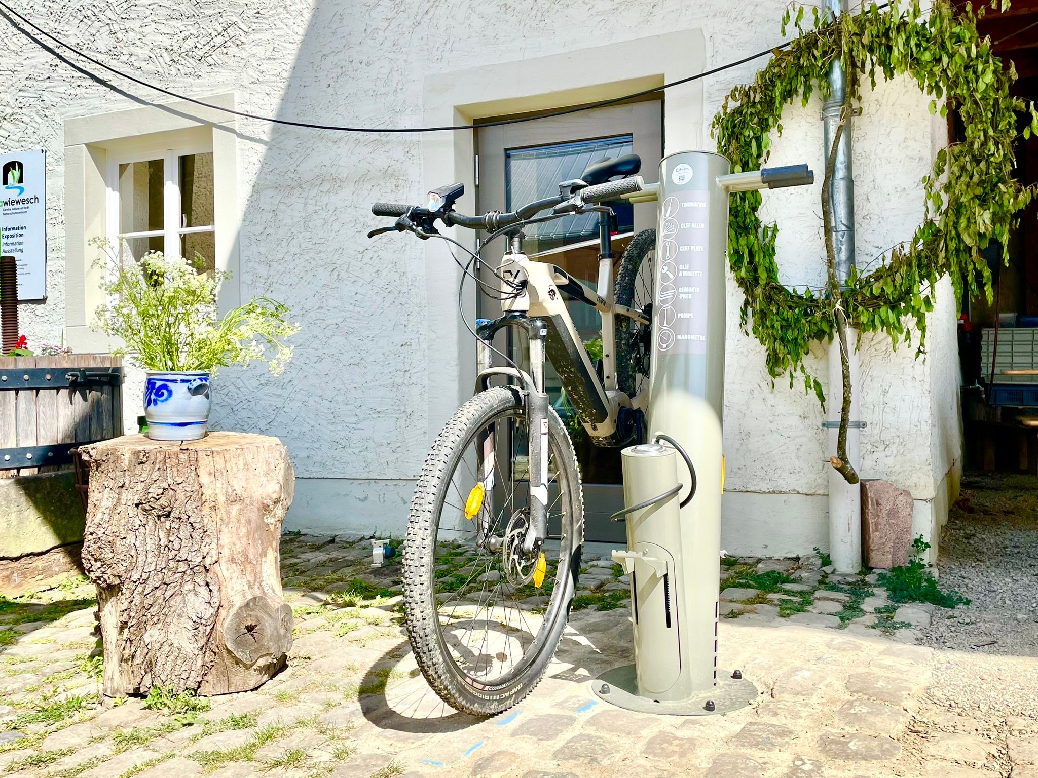 Fiets service station Manternach - Visit Moselle