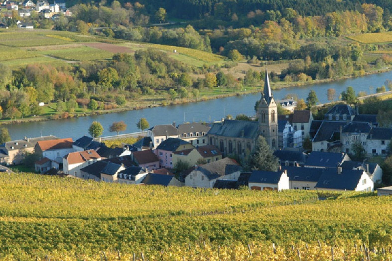 Cycle path des Trois Rivières (PC 3) Schengen
